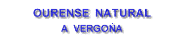 Ourense Natural :  a vergo�a.