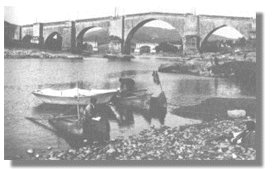 O r�o Mi�o no ano 1925. Xa choveo