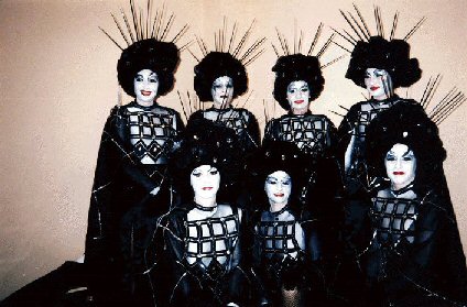 Grupo de mis amigas, sin duda de lo mejor del Carnaval de Ourense en disfraces. Llevan 15 a�os disfraz�ndose. Este a�o vuelven.