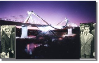 Puente del Milenio. Ourense. Fotograf�a S. Lorenzo.