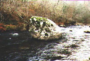R� Umia. A Pedra da Garza un lugar ata fai pouco virxen.