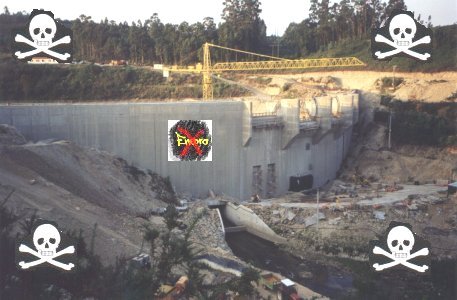 Estado actual del embalse. Un desastre.