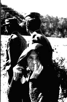 Foto da defensa das terras do Umia. Non o encoro de Caldas.