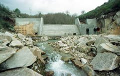 Minicentral del Cerves. Mel�n. Foto de la Asociaci�n Coto do Frade de Ribadavia.