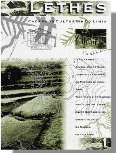 Portada da revista Lethes. O n�mero 1. Unha revista sensacional sobre a Limia.