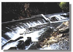 Escala en la minicentral de Cerdedo. En Ourense las que hay construidas son inservibles.