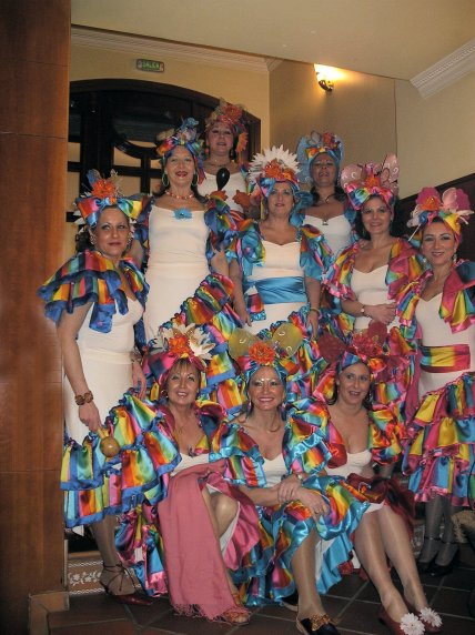 Las cariocas. Disfraz de mis amigas en el 2004. Hermosis�mas.