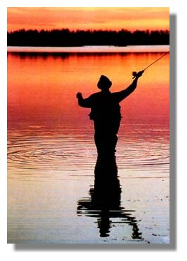 A pesca � algo sensacional e marabilloso. O luscofusco � un dos mellores momentos do d�a.