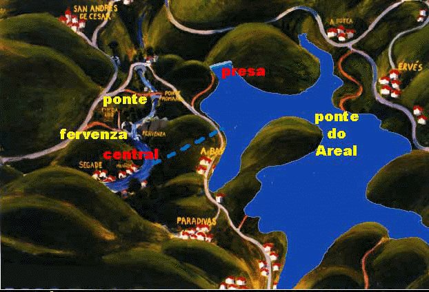 Dibuxo do encoro cheo.