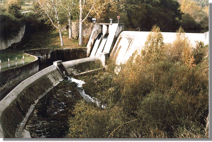 Caudal ecol�gico. Puebla de Trives.